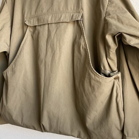 Vintage Columbia Canvas Hunting Jacket w/ zip out liner 90s y2k Ammo holders - Picture 7 of 13
